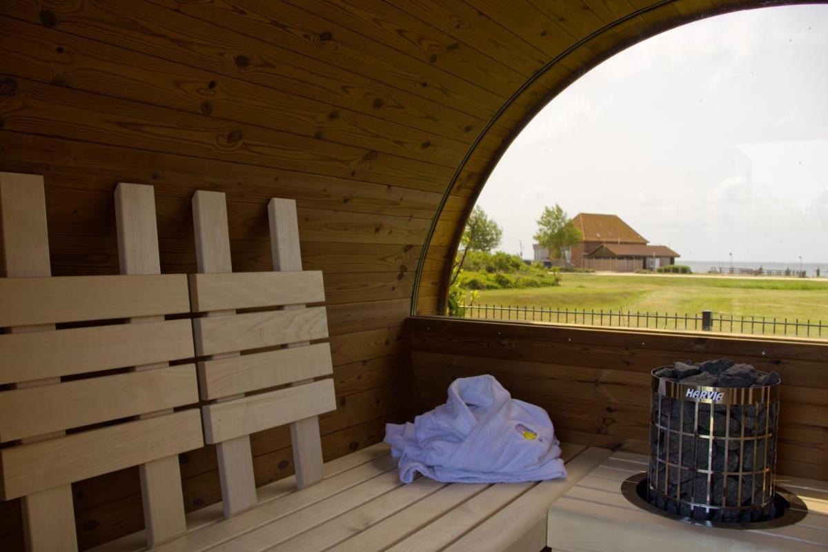 Inselblume 82 - Bungalow Am Suedstrand Mit Meerblick Burgtiefe auf Fehmarn 외부 사진