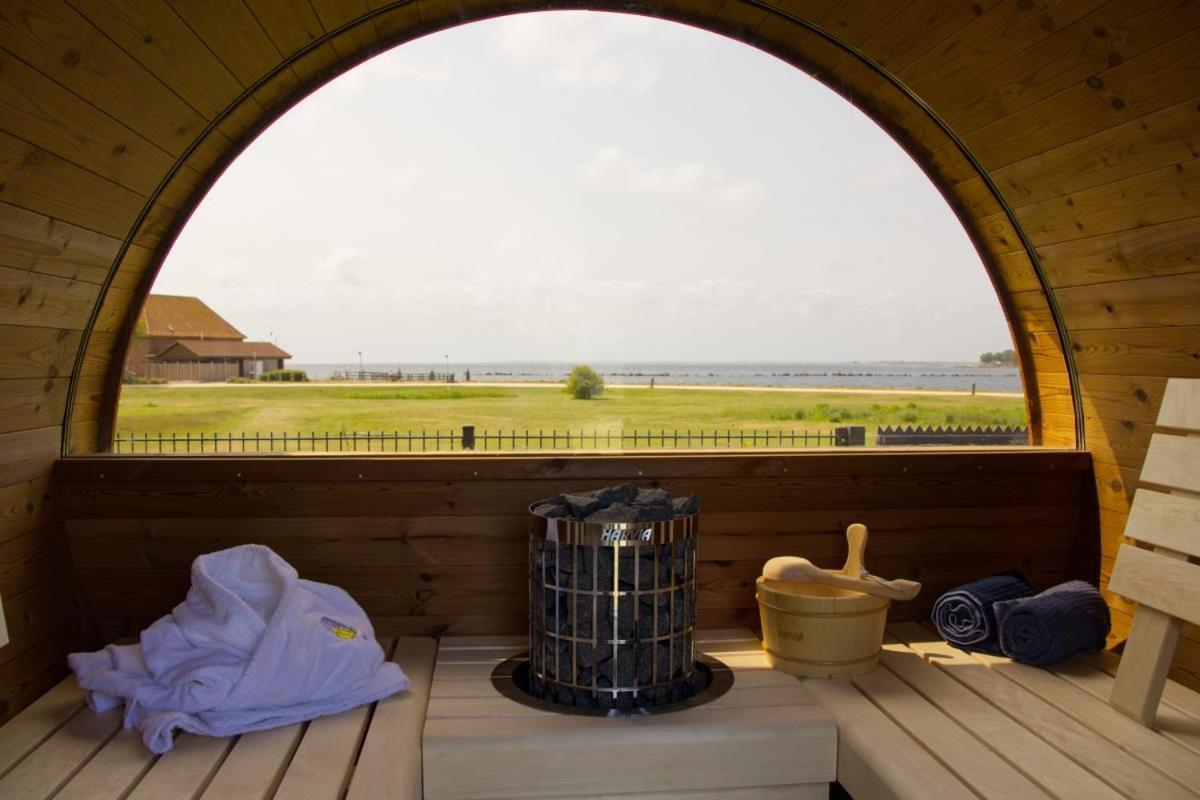Inselblume 82 - Bungalow Am Suedstrand Mit Meerblick Burgtiefe auf Fehmarn 외부 사진