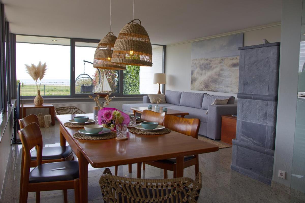 Inselblume 82 - Bungalow Am Suedstrand Mit Meerblick Burgtiefe auf Fehmarn 외부 사진
